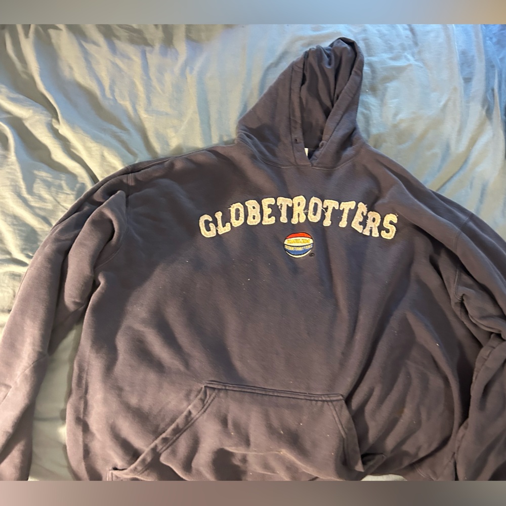 Harlem Globetrotters Navy Blue Hoodie